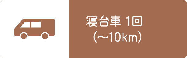 寝台車1回